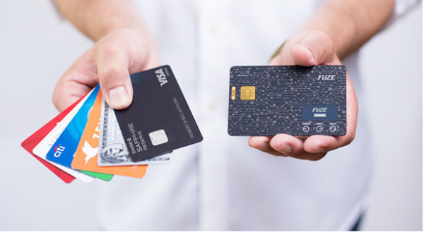 FUZE Card ردیاب ردیاب شخصی gps کارت اعتباری